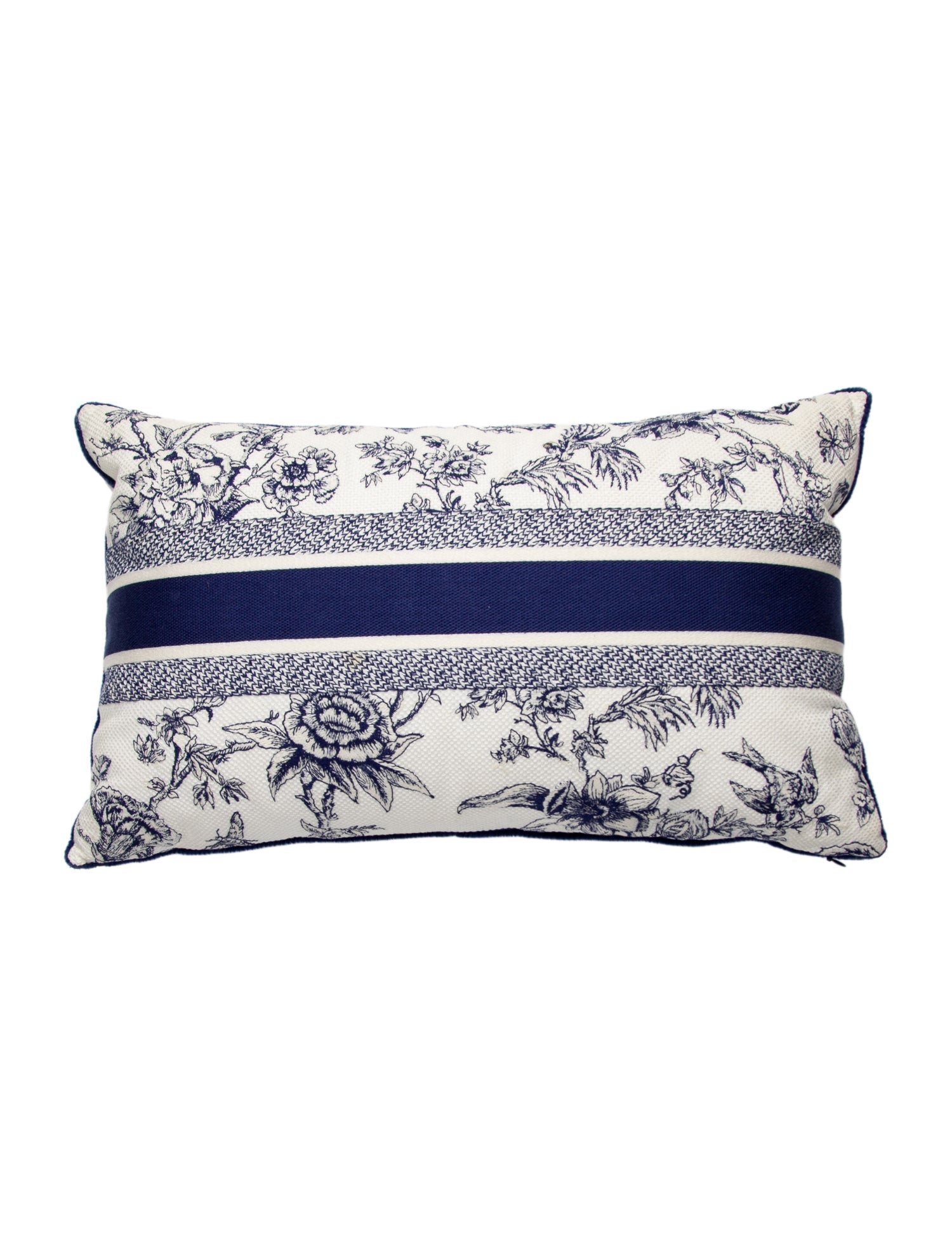 Christian Dior Jardin Botanique Rectangular Throw Pillow